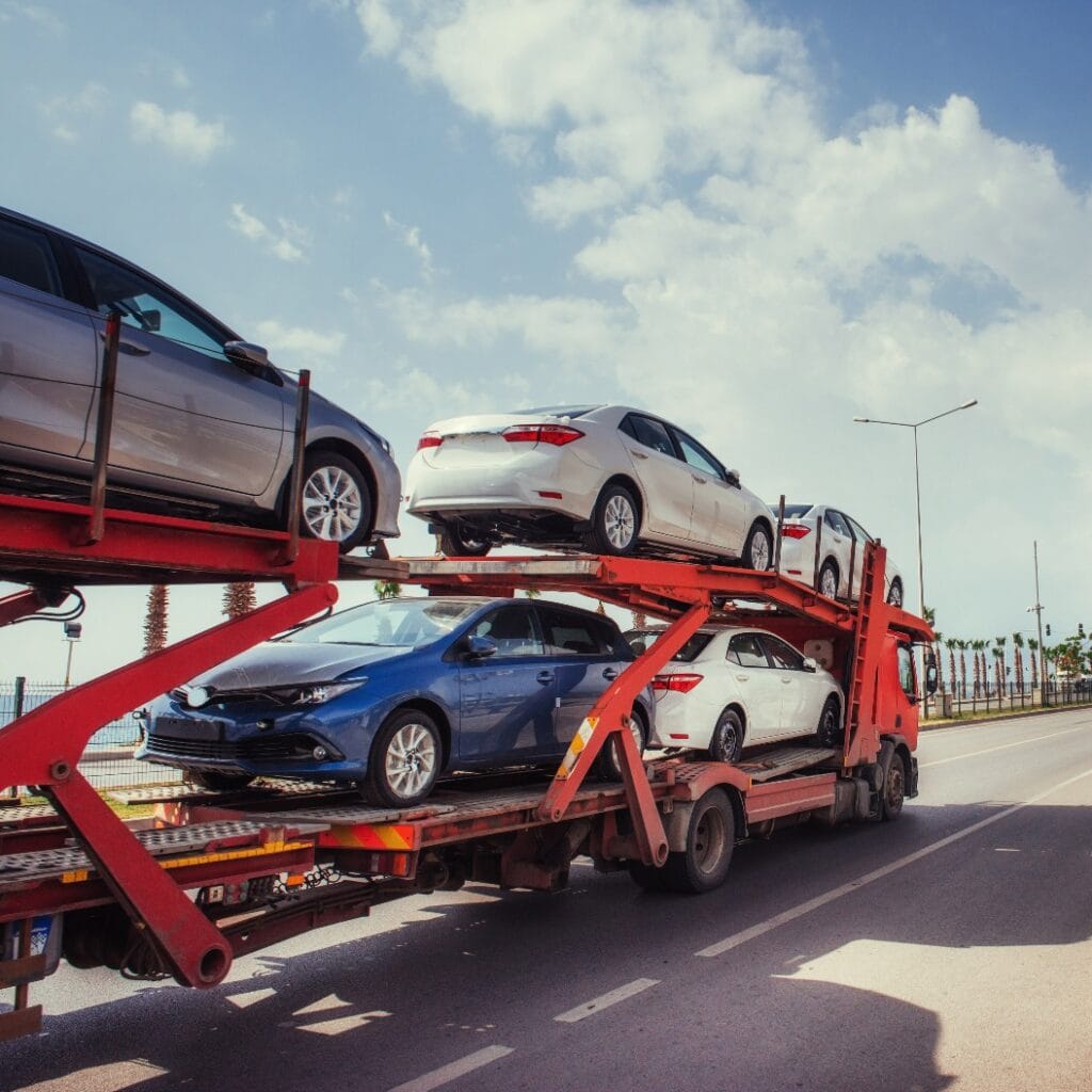 Car carrier of Trucks series. New autos coming